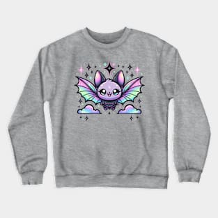 Bat Pastel Goth Kawaii Chibi Cute Crewneck Sweatshirt